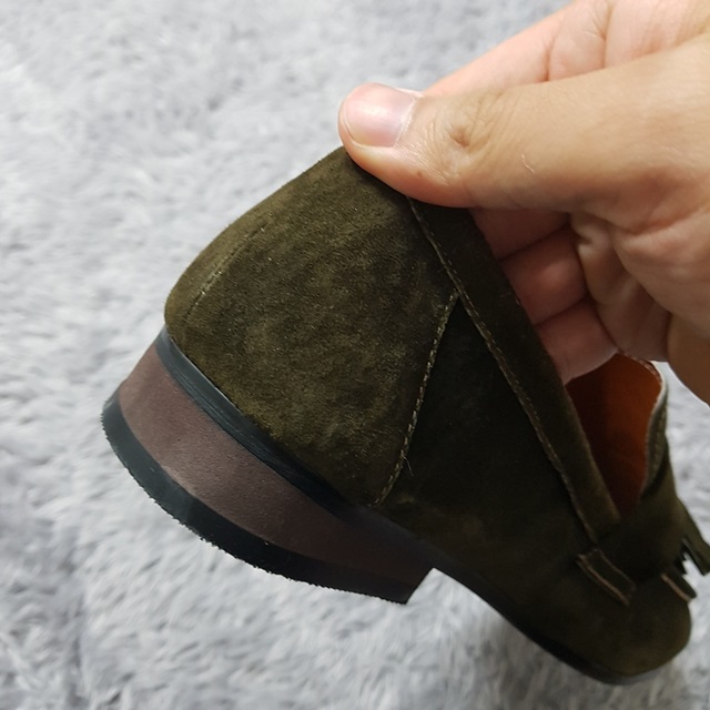 Handmade Suede Tassel Loafers 7color Paddock Weddi