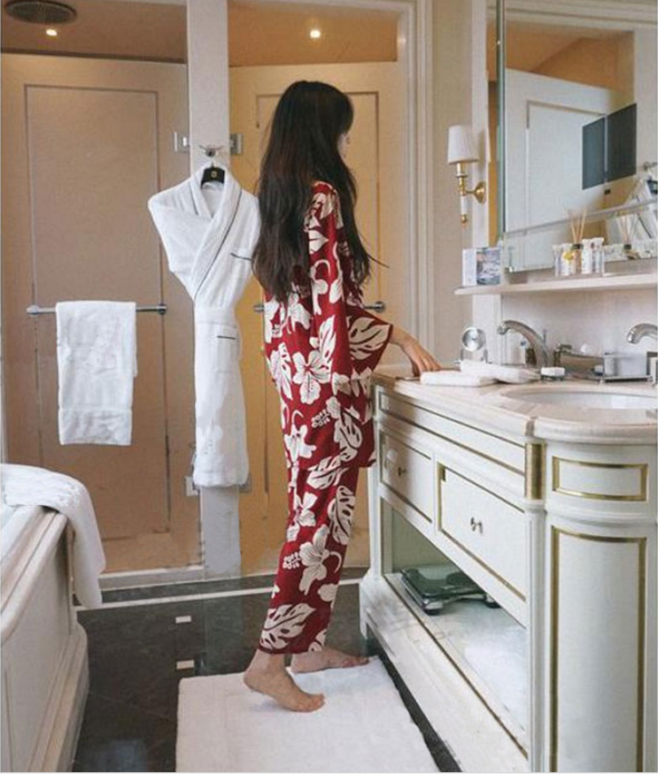 Yukata pajamas pajama set sexy gown kimono