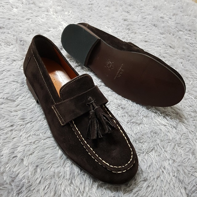 Handmade Suede Tassel Loafers 7color Paddock Weddi