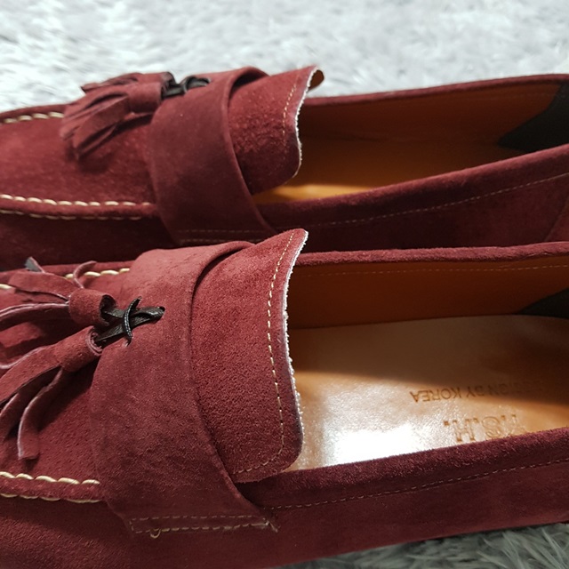 Handmade Suede Tassel Loafers 7color Paddock Weddi