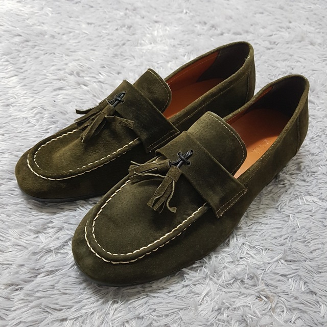 Handmade Suede Tassel Loafers 7color Paddock Weddi