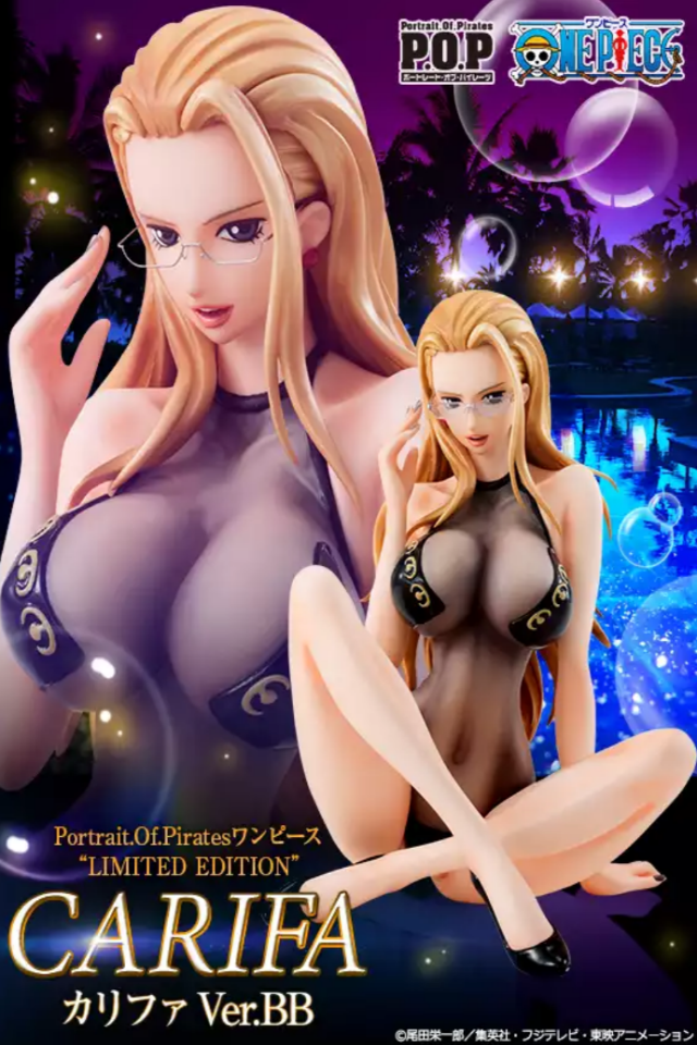 One Piece POP Khalifa BB VER 100% Genuine CP9 Figu