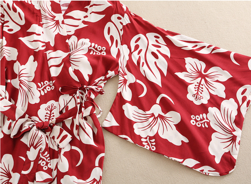 Yukata pajamas pajama set sexy gown kimono