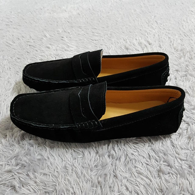 Suede driving shoes Penny loafers 4color Paddocks 