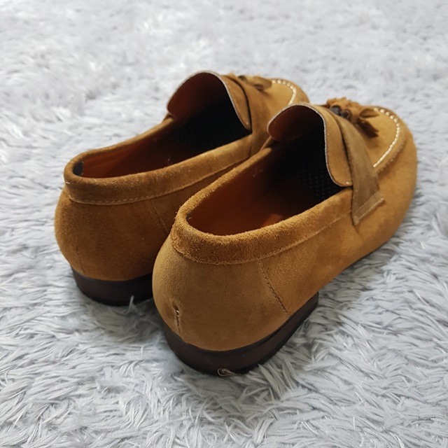 Handmade Suede Tassel Loafers 7color Paddock Weddi