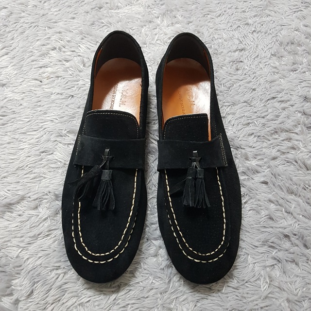 Handmade Suede Tassel Loafers 7color Paddock Weddi