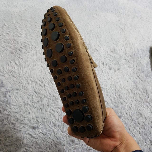 Suede driving shoes Penny loafers 4color Paddocks 