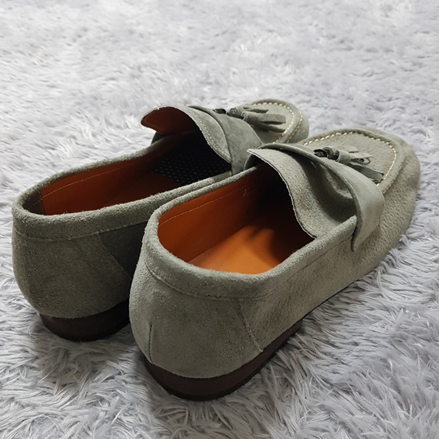 Handmade Suede Tassel Loafers 7color Paddock Weddi