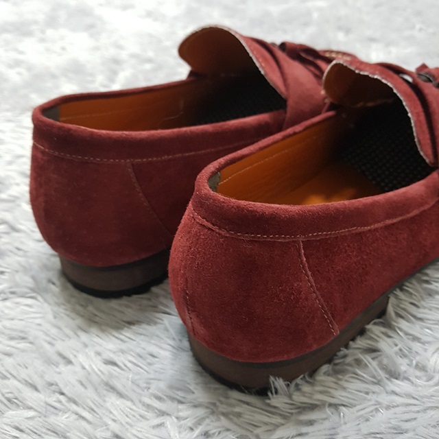 Handmade Suede Tassel Loafers 7color Paddock Weddi
