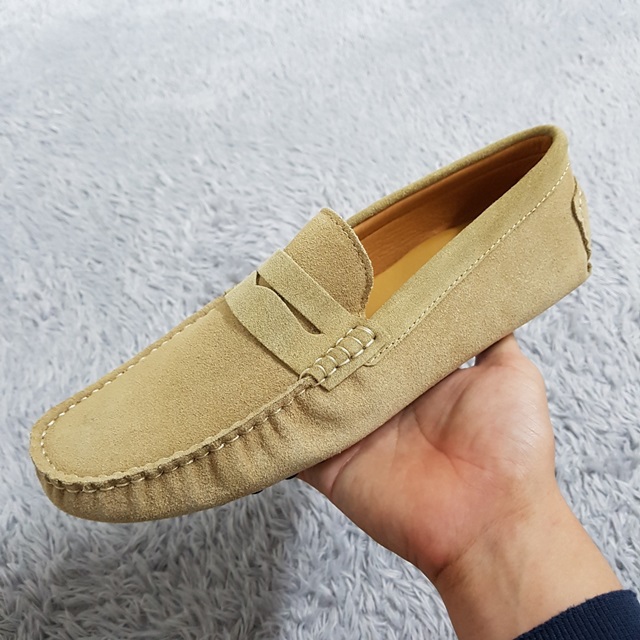Suede driving shoes Penny loafers 4color Paddocks 