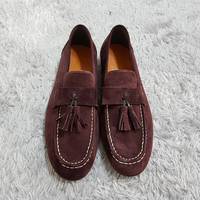 Handmade Suede Tassel Loafers 7color Paddock Weddi