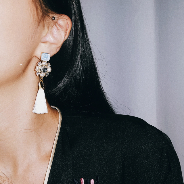 Flynn Tassel Earring Antique Earring Bold Gorgeous