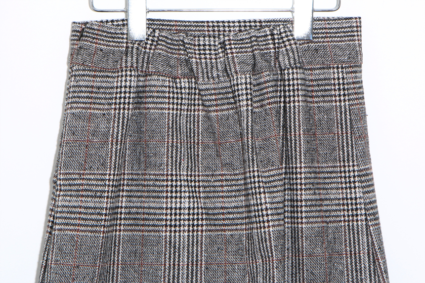 Checked Mermaid Unavailable Fall Winter Woolen Loo