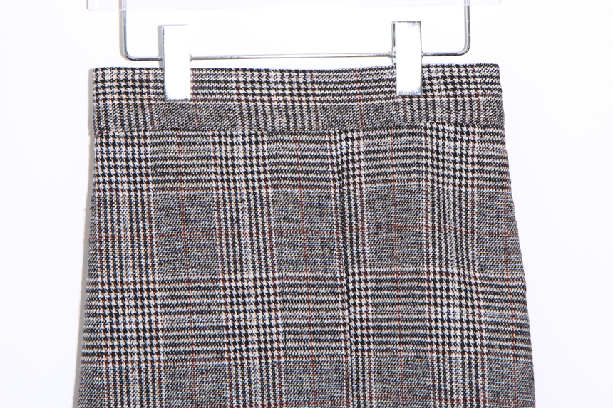 Checked Mermaid Unavailable Fall Winter Woolen Loo