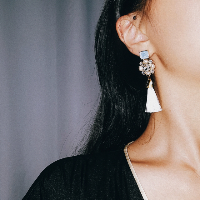 Flynn Tassel Earring Antique Earring Bold Gorgeous