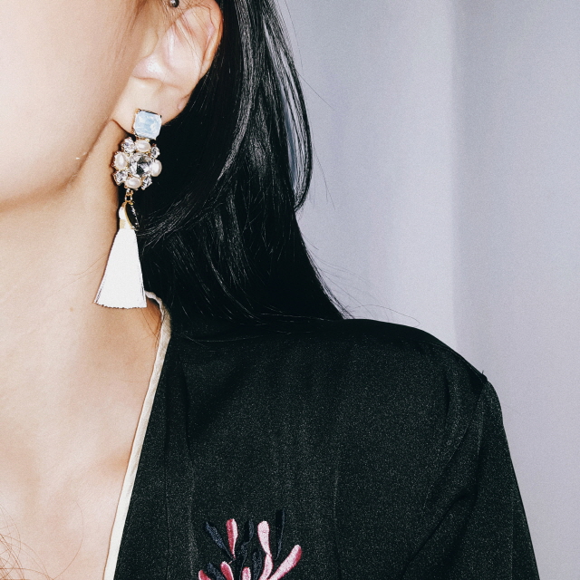 Flynn Tassel Earring Antique Earring Bold Gorgeous