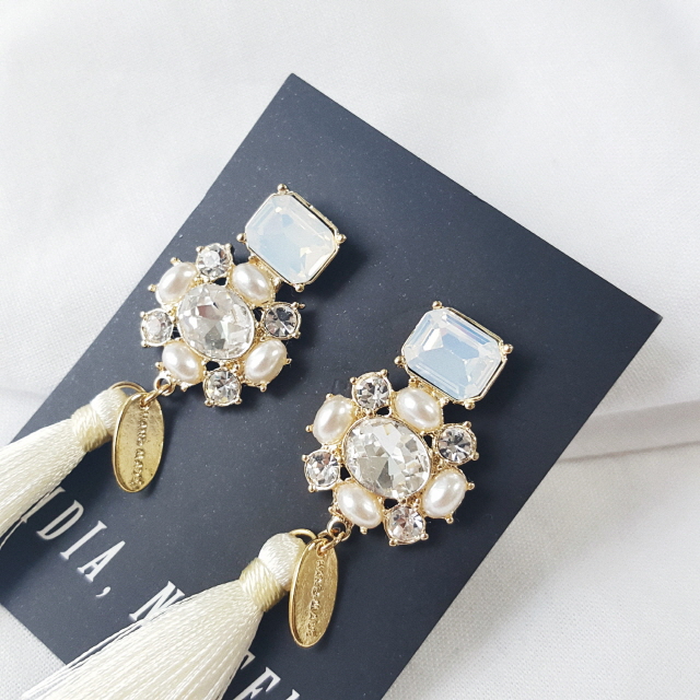 Flynn Tassel Earring Antique Earring Bold Gorgeous
