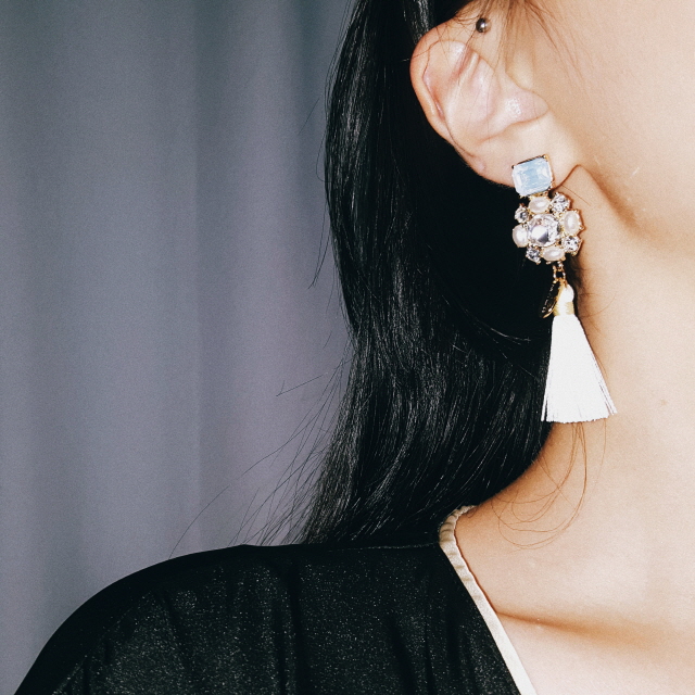 Flynn Tassel Earring Antique Earring Bold Gorgeous