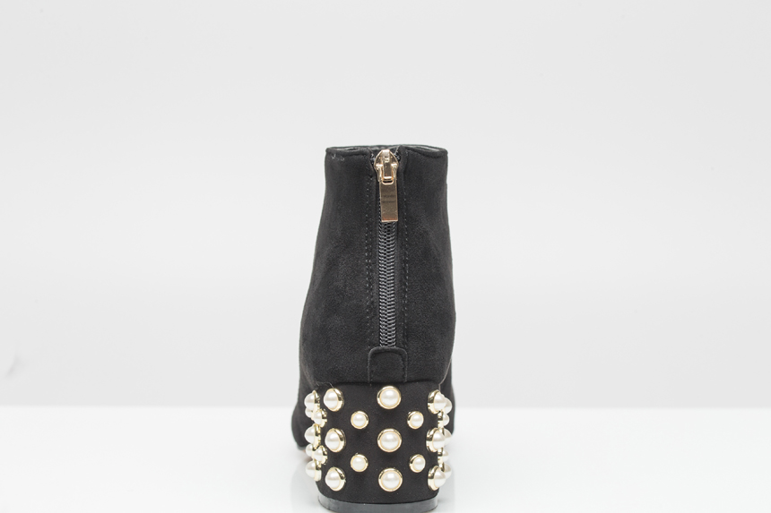 Pearl jacquard suede angle boots 5.5cm Bonnie and 