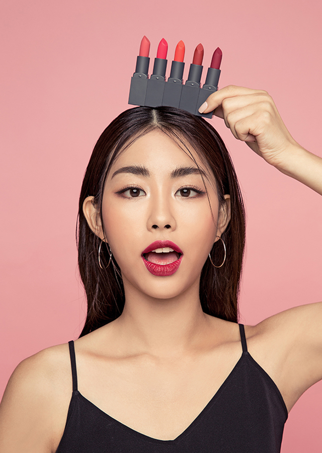 T. W. Olive Lipstick - Recommended Matte Coral Dry