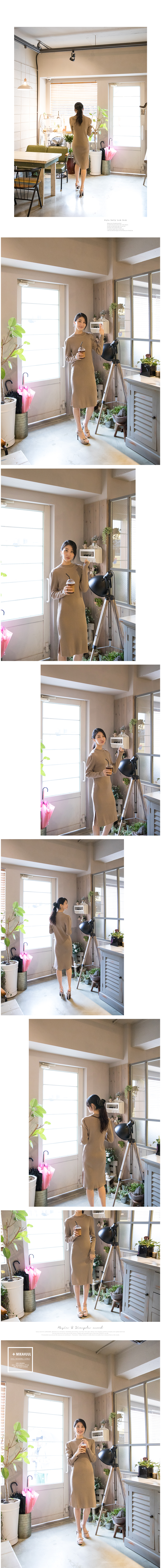 Goliath Long Knit Dresses Banpo Paula h line Custo