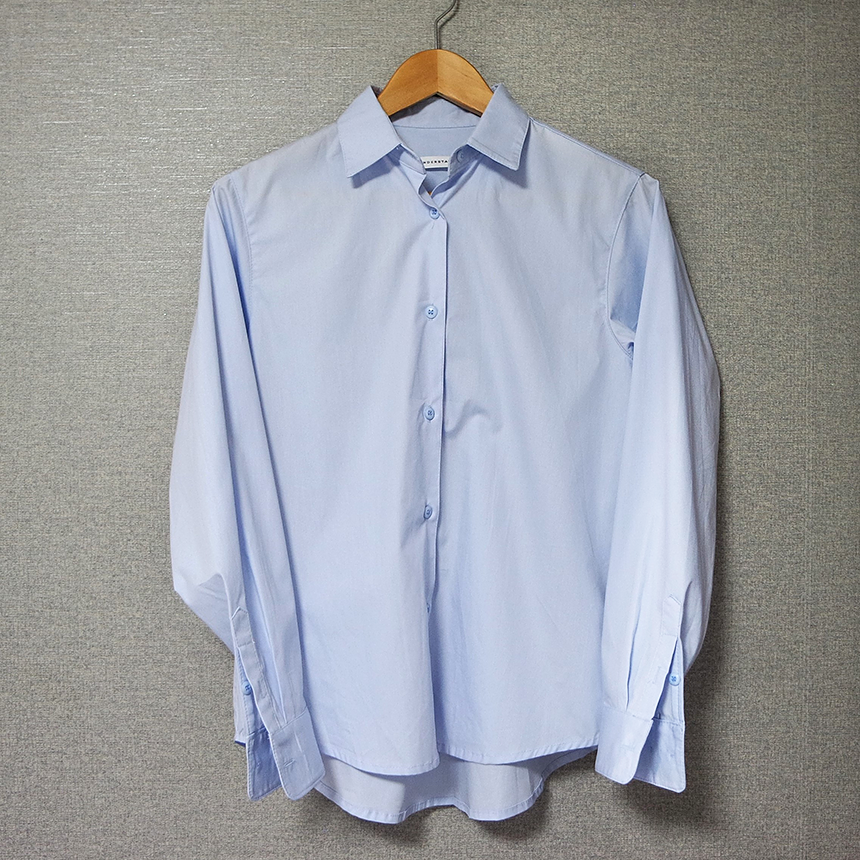 Basic Natural Purple Shirt Office Look Women Cody 