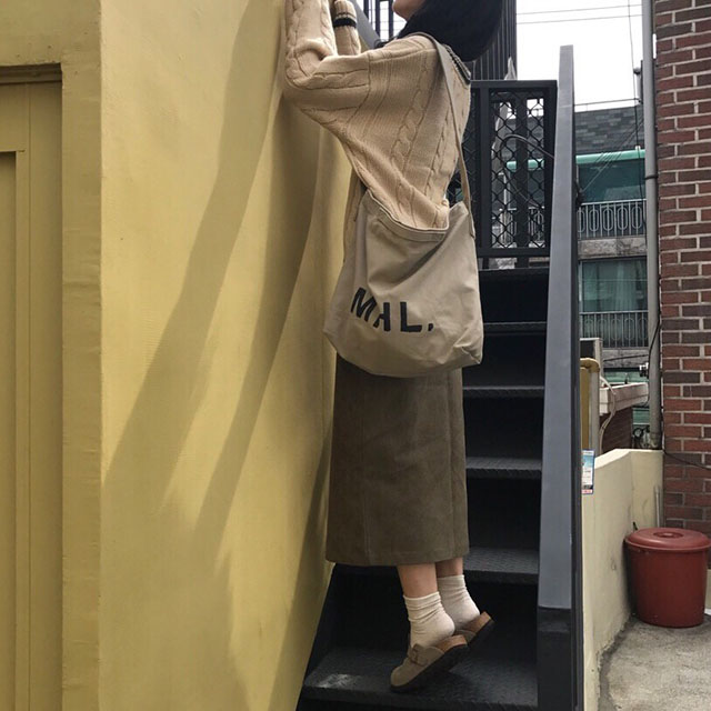 Skirts Women Long Autumn Coordination Skirt