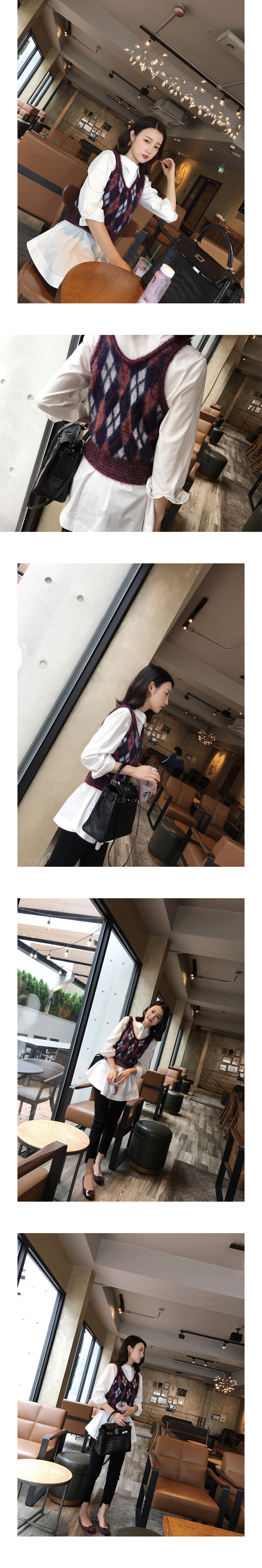 Flare Long Cuffs Shirt 2color Autumn Blouse Newspa