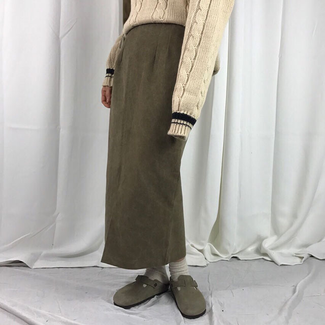 Skirts Women Long Autumn Coordination Skirt