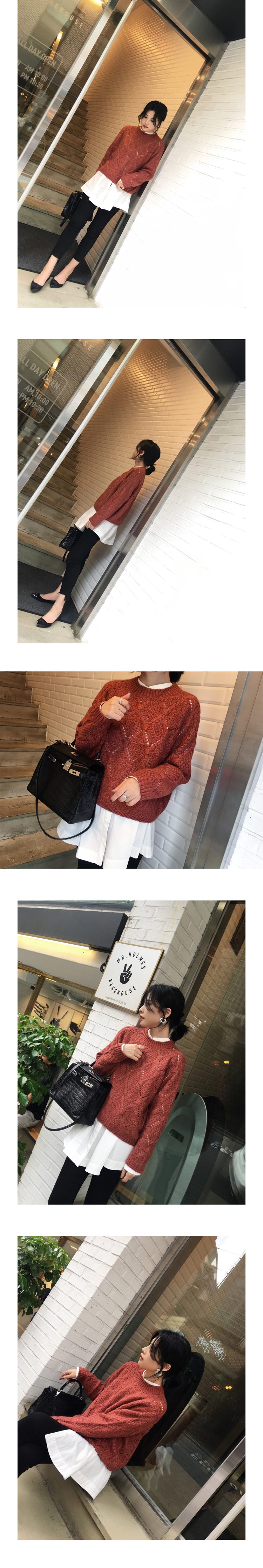 Flare Long Cuffs Shirt 2color Autumn Blouse Newspa