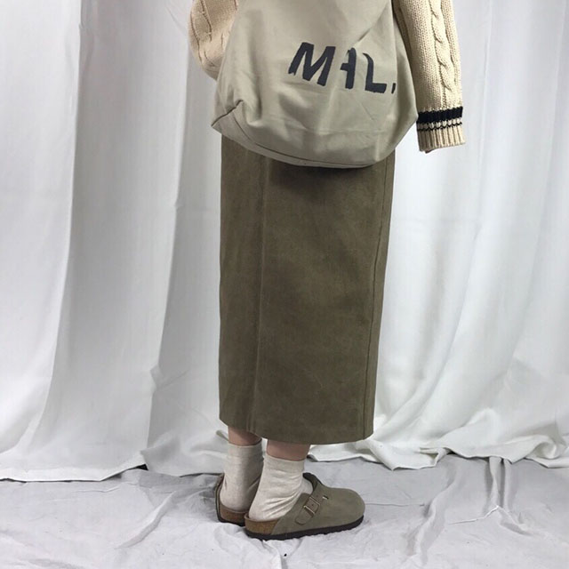 Skirts Women Long Autumn Coordination Skirt