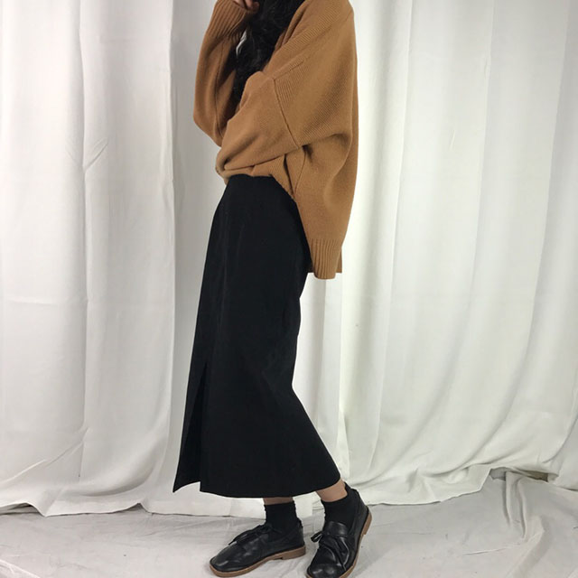 Skirts Women Long Autumn Coordination Skirt