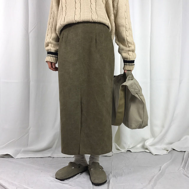 Skirts Women Long Autumn Coordination Skirt