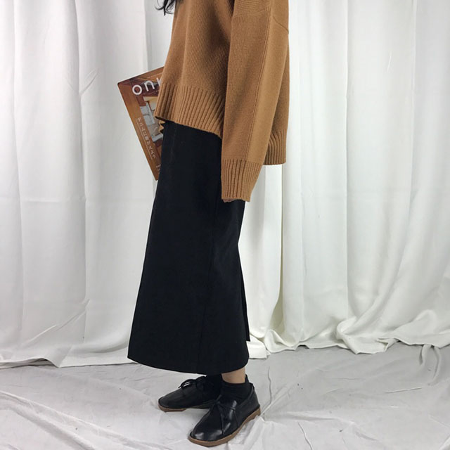 Skirts Women Long Autumn Coordination Skirt