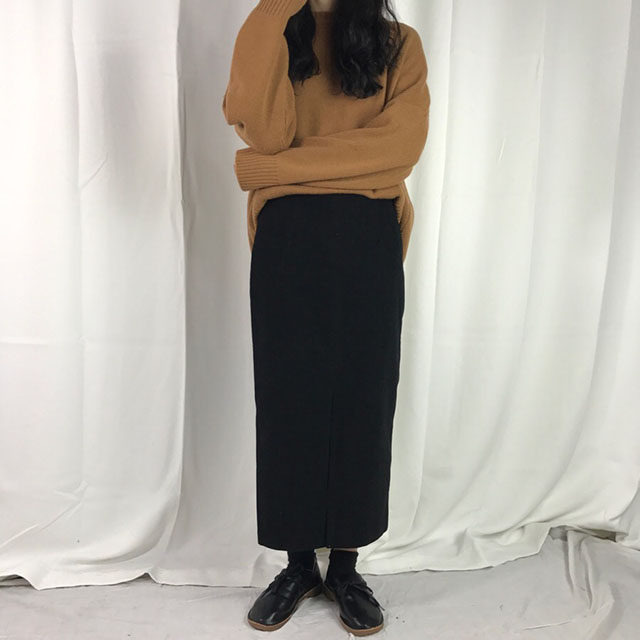 Skirts Women Long Autumn Coordination Skirt