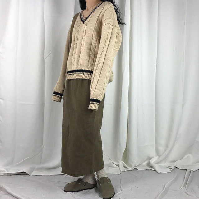 Skirts Women Long Autumn Coordination Skirt