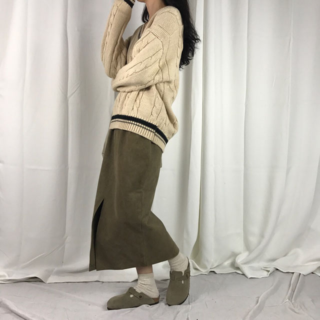 Skirts Women Long Autumn Coordination Skirt