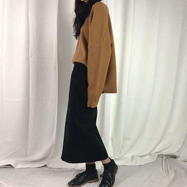 Skirts Women Long Autumn Coordination Skirt