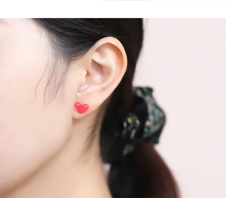 Silver Drop Bold Earrings Autumn Vintage Unusual O