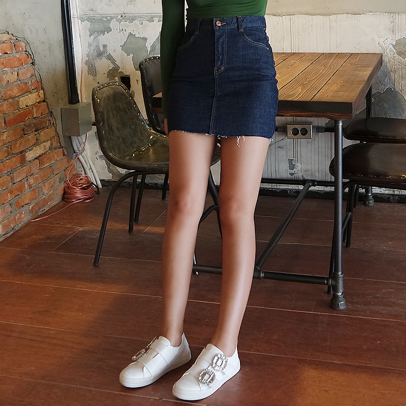 Denim mini skirts and jeans