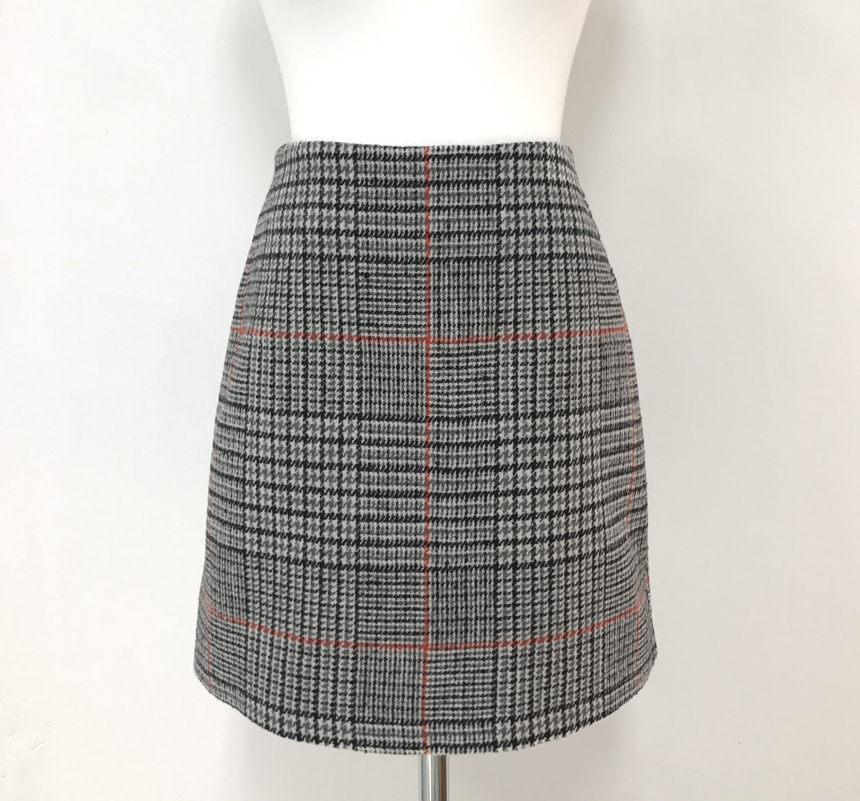 Glancatch A line mini skirt Winter Toddie Cody gir