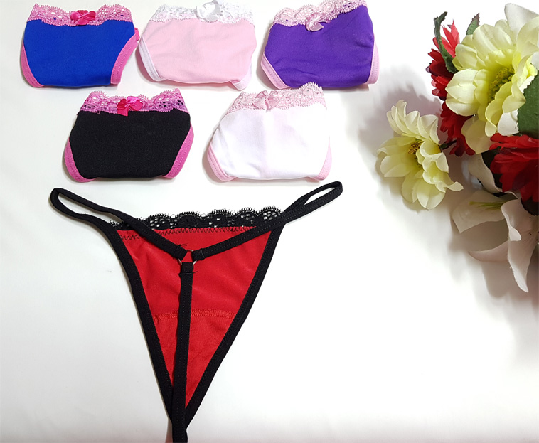 Women Underwear Simple T Basic Type T Panties SPT-
