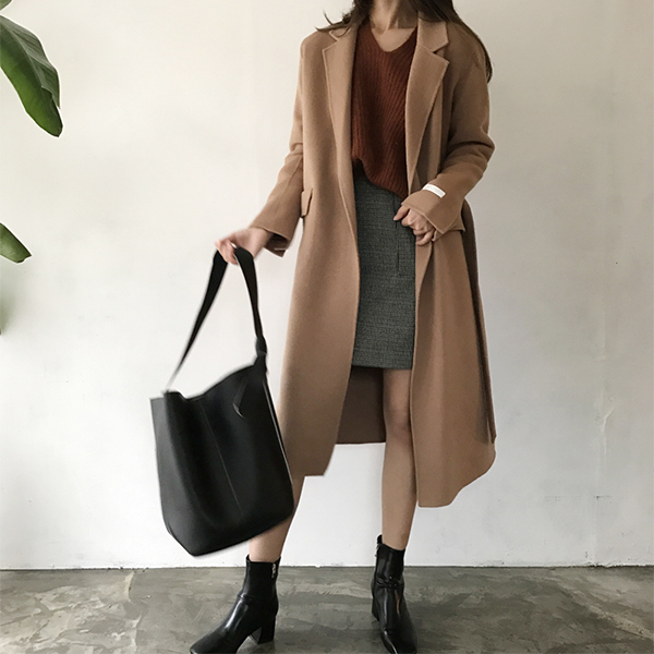 grow wool check pockets mini skirt cute and sporty