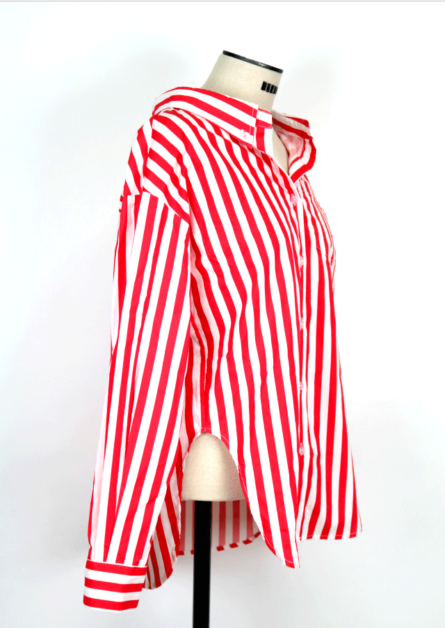 Valencia st women's shirts st striptease red 30