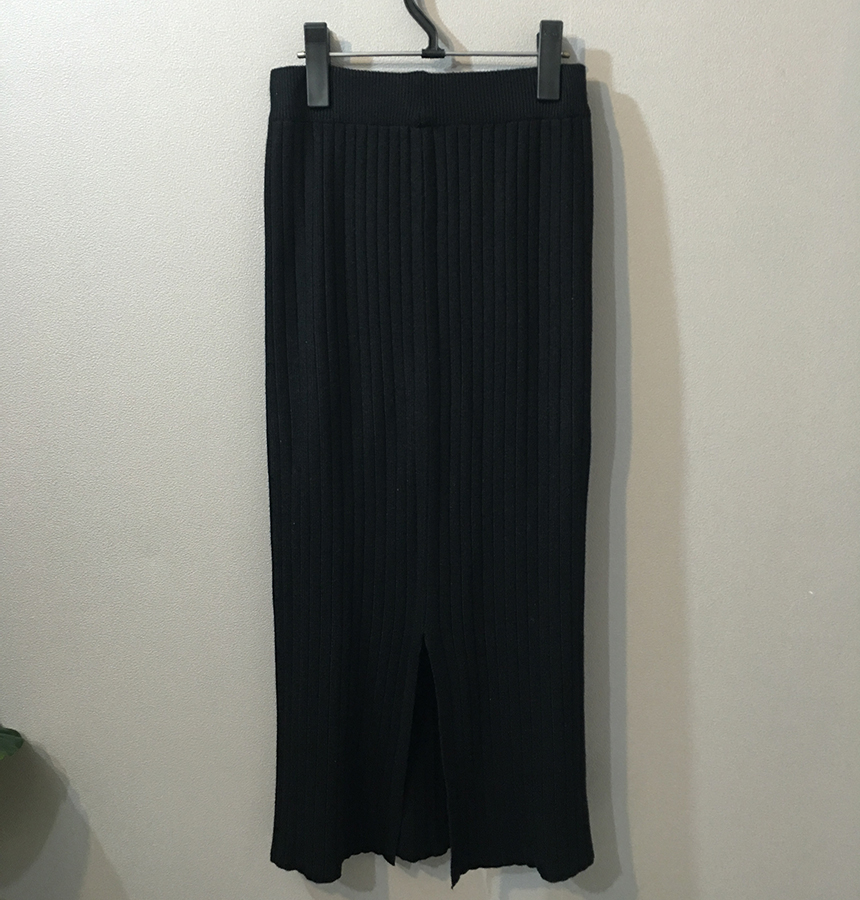 Ip Golij knit top skirt black, gray 2col woman'