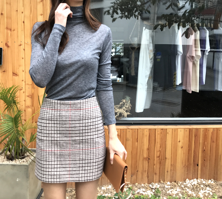 Glancatch A line mini skirt Winter Toddie Cody gir