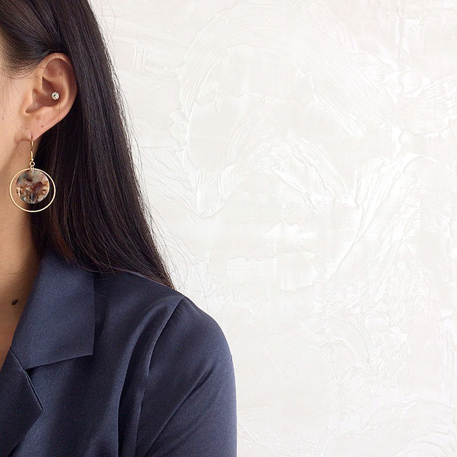 Earring Possible Earring Ball Circle Drop Earring 