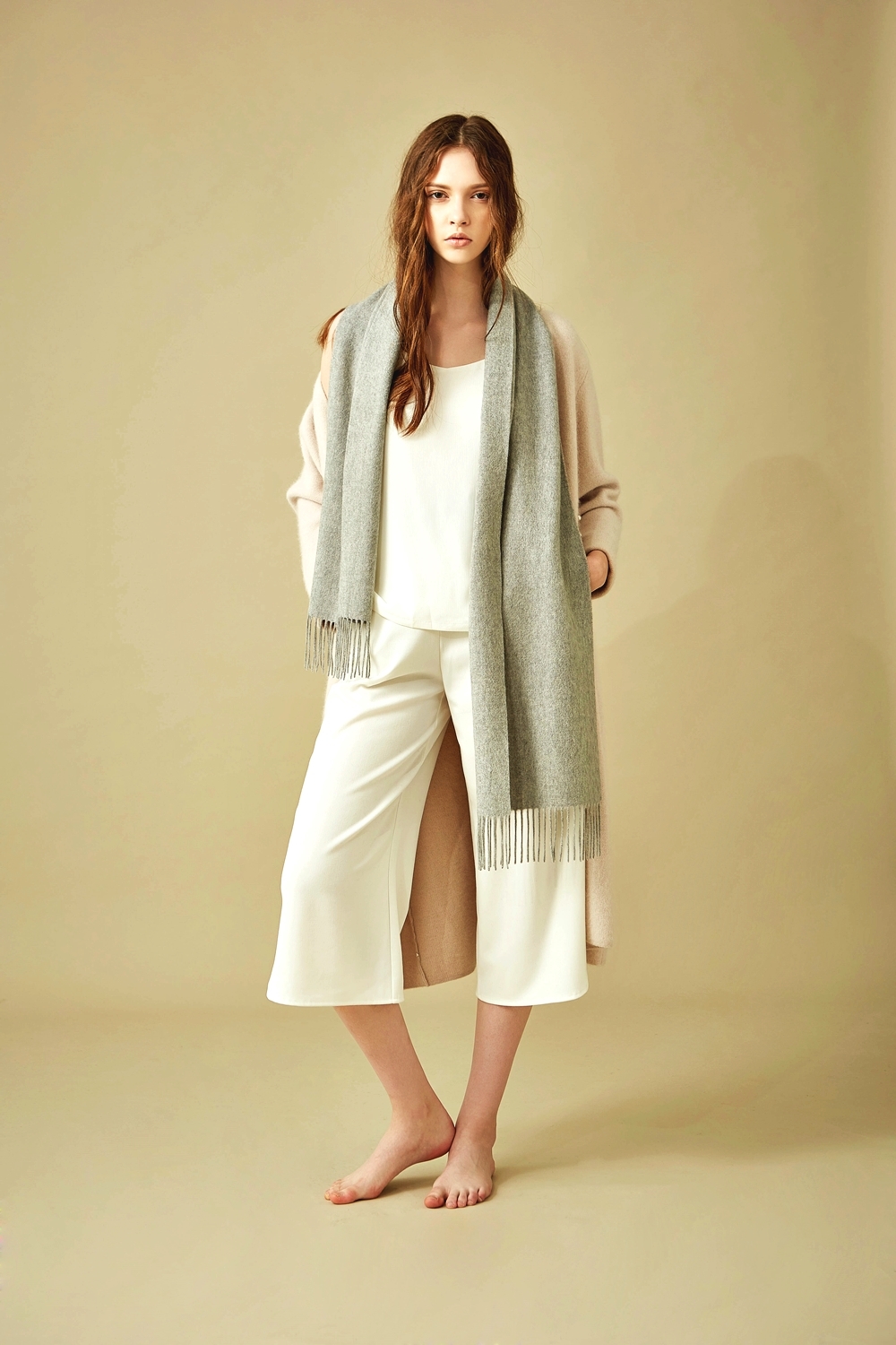 PREZZO 100 cashmere scarf PULO Edition Frames 100