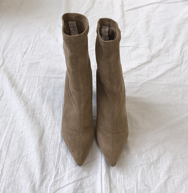 Stiletto Suede Span Angle Boots 3-color detail mak