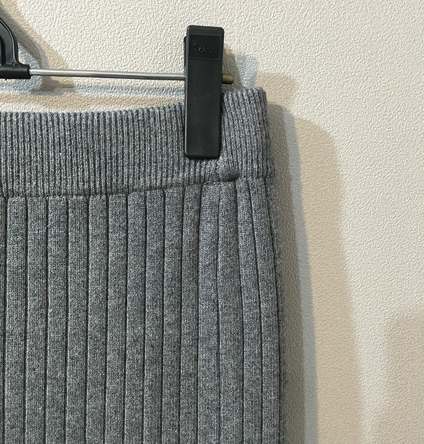 Ip Golij knit top skirt black, gray 2col woman'